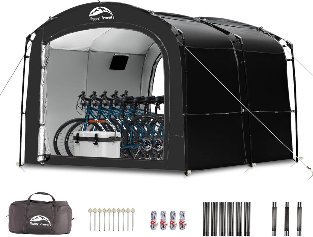 Happy Travel Bike Tent - Cabin – XXXL Bike Storage Tent